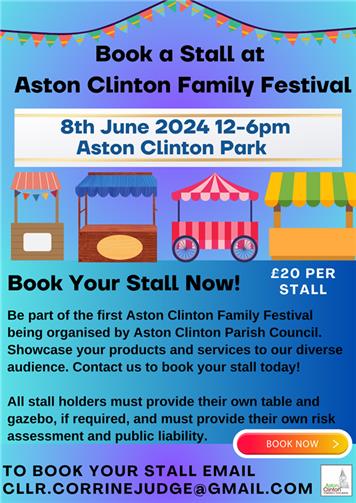  - Book a stall at our Family Festival!